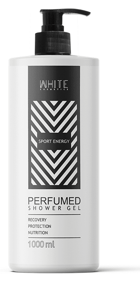 WHITE Гель-парфюм для душа "Sport Energy", 1000 мл
