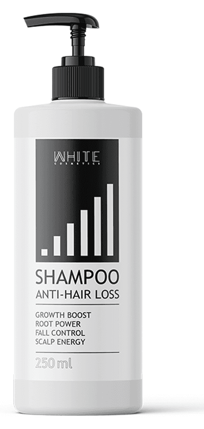 White Detox Шампунь против выпадения волос, 250 мл